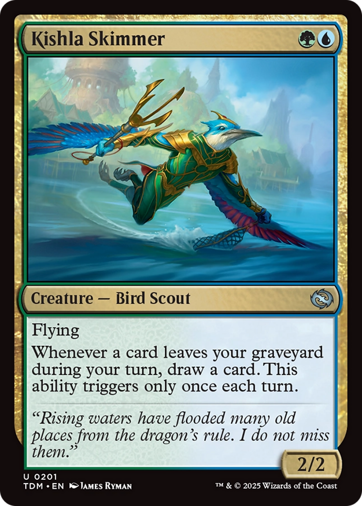 Kishla Skimmer (201) [Tarkir: Dragonstorm] foil - Deck Out Gaming