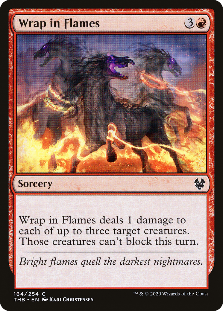 Wrap in Flames (164) [Theros Beyond Death] - Deck Out Gaming