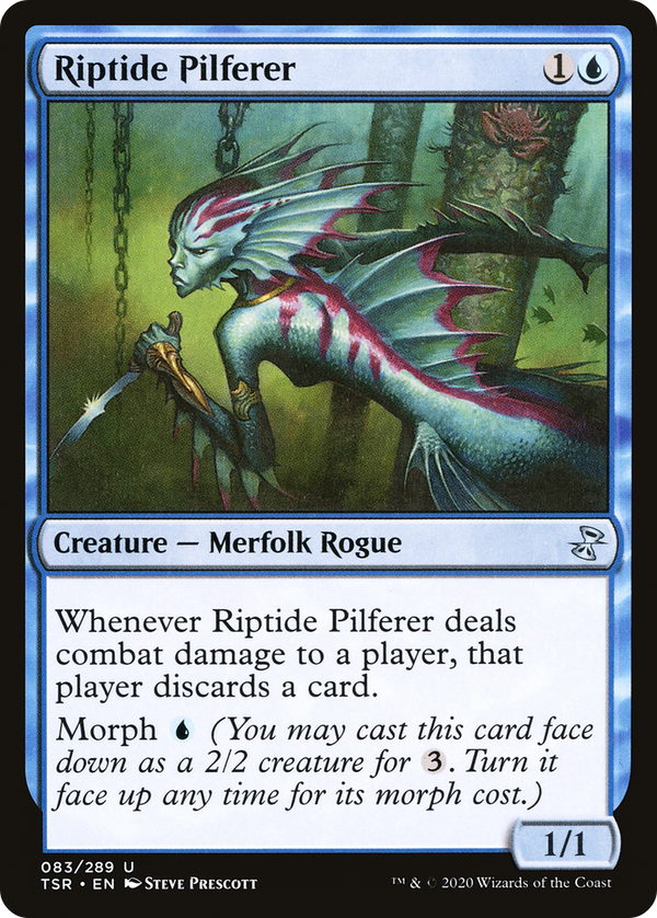 Riptide Pilferer (83) [Time Spiral Remastered] foil - Deck Out Gaming