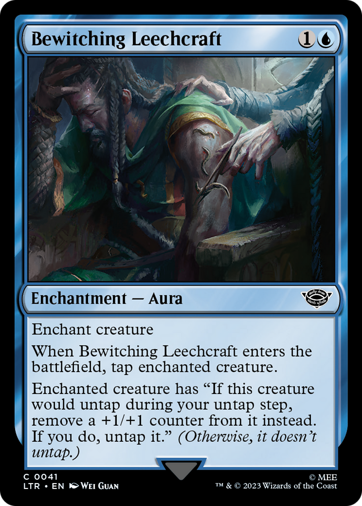 Bewitching Leechcraft (41) [The Lord of the Rings: Tales of Middle-earth] foil - Deck Out Gaming