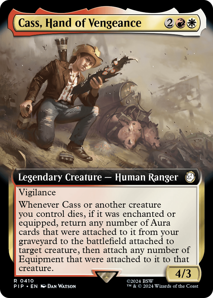 Cass, Hand of Vengeance (Extended Art) (410) [Fallout] - Deck Out Gaming