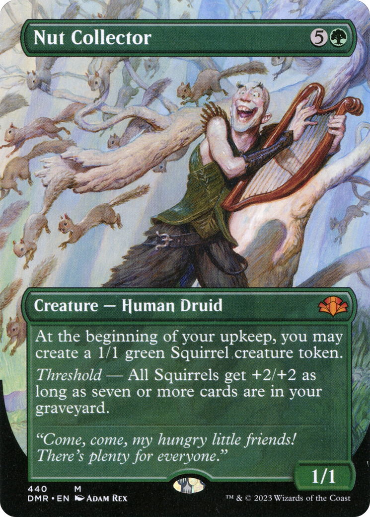 Nut Collector (Borderless) (440) [Dominaria Remastered] - Deck Out Gaming