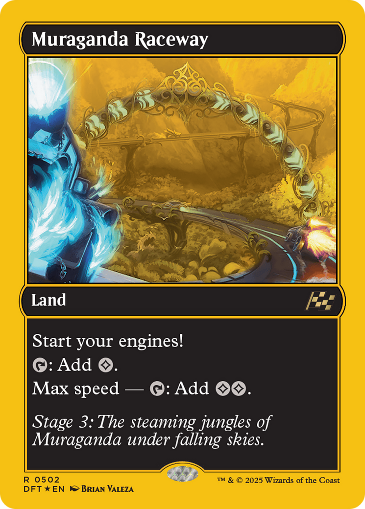 Muraganda Raceway (First-Place Foil) (502) [Aetherdrift] foil - Deck Out Gaming