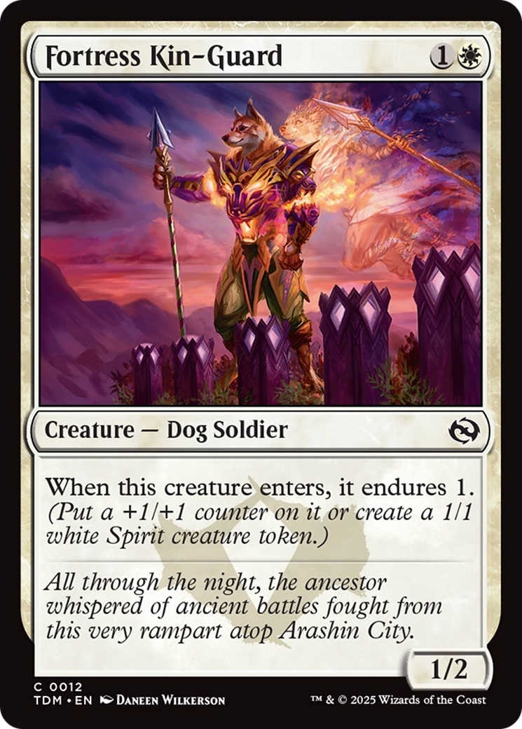 Fortress Kin-Guard (12) [Tarkir: Dragonstorm] foil - Deck Out Gaming