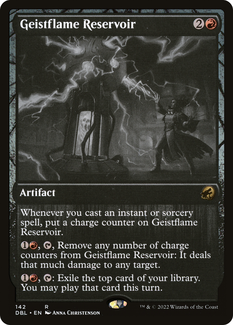 Geistflame Reservoir (142) [Innistrad: Double Feature] - Deck Out Gaming