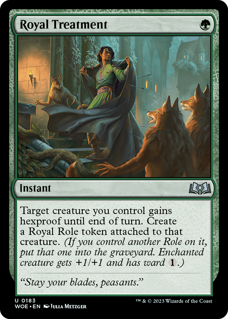 Royal Treatment (183) [Wilds of Eldraine] - Deck Out Gaming