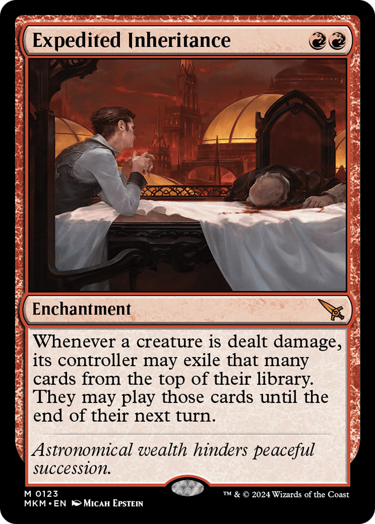 Expedited Inheritance (123) [Murders at Karlov Manor] foil - Deck Out Gaming