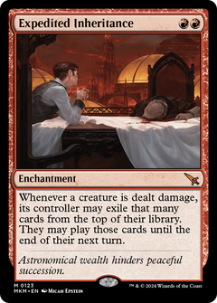 Expedited Inheritance (123) [Murders at Karlov Manor] foil - Deck Out Gaming