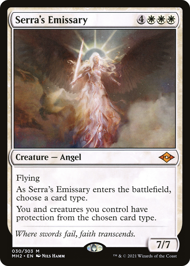 Serra's Emissary (30) [Modern Horizons 2] foil - Deck Out Gaming
