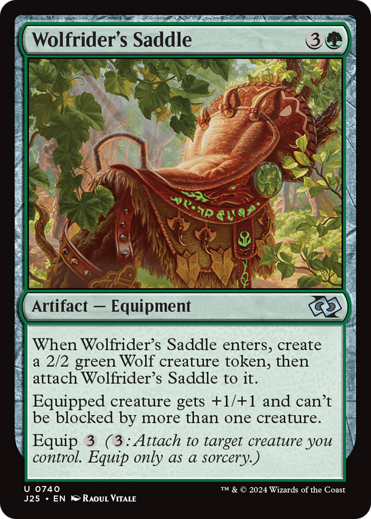 Wolfrider's Saddle (740) [Foundations Jumpstart] - Deck Out Gaming