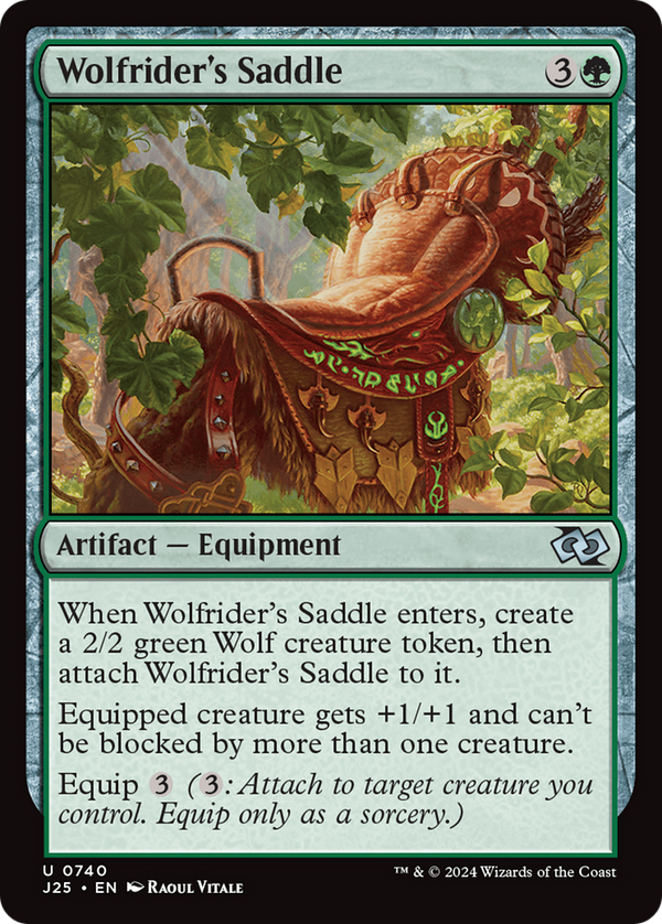 Wolfrider's Saddle (740) [Foundations Jumpstart] - Deck Out Gaming