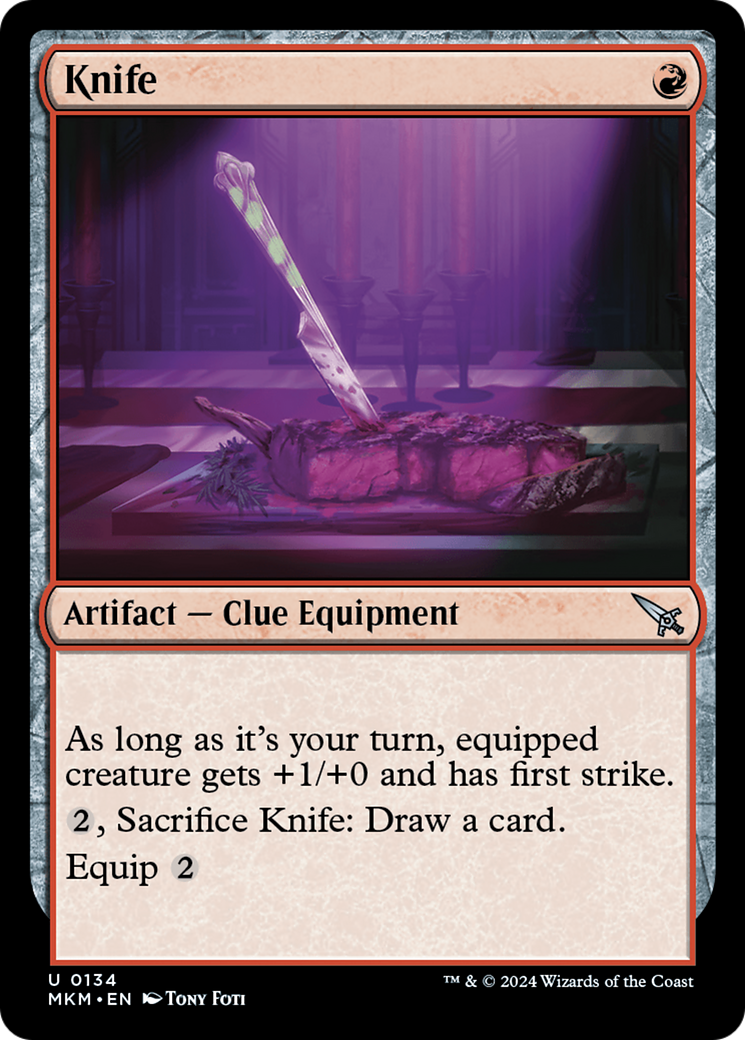 Knife (134) [Murders at Karlov Manor] - Deck Out Gaming
