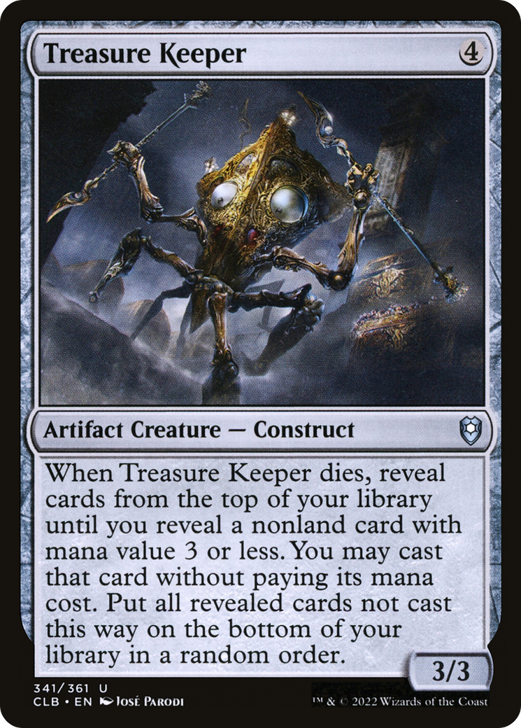 Treasure Keeper (341) [Commander Legends: Battle for Baldur's Gate] foil - Deck Out Gaming