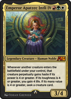 Emperor Apatzec Intli IV (21) [Alchemy: Outlaws of Thunder Junction] - Deck Out Gaming