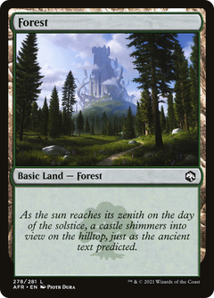 Forest (278) (278) [Adventures in the Forgotten Realms] - Deck Out Gaming