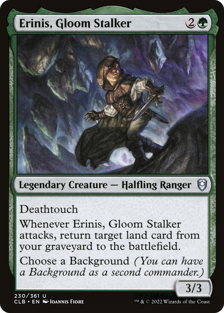 Erinis, Gloom Stalker (230) [Commander Legends: Battle for Baldur's Gate] foil - Deck Out Gaming