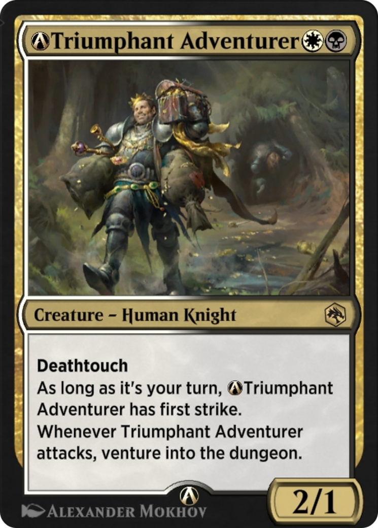 A-Triumphant Adventurer (A-237) [Adventures in the Forgotten Realms] - Deck Out Gaming