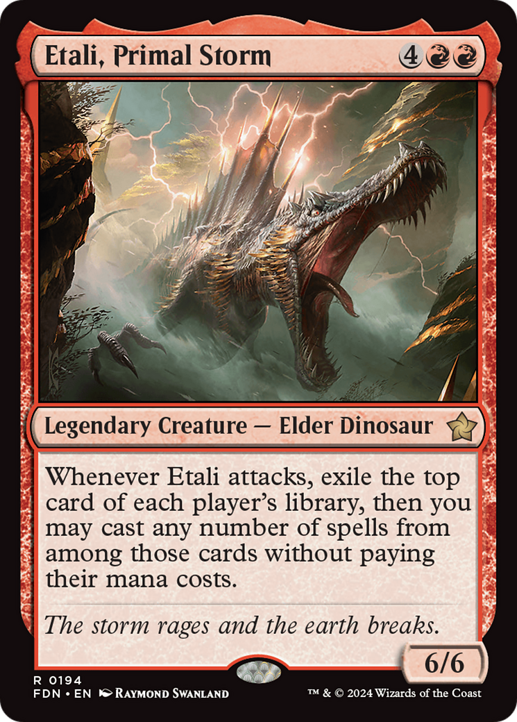 Etali, Primal Storm (194) [Foundations] foil - Deck Out Gaming
