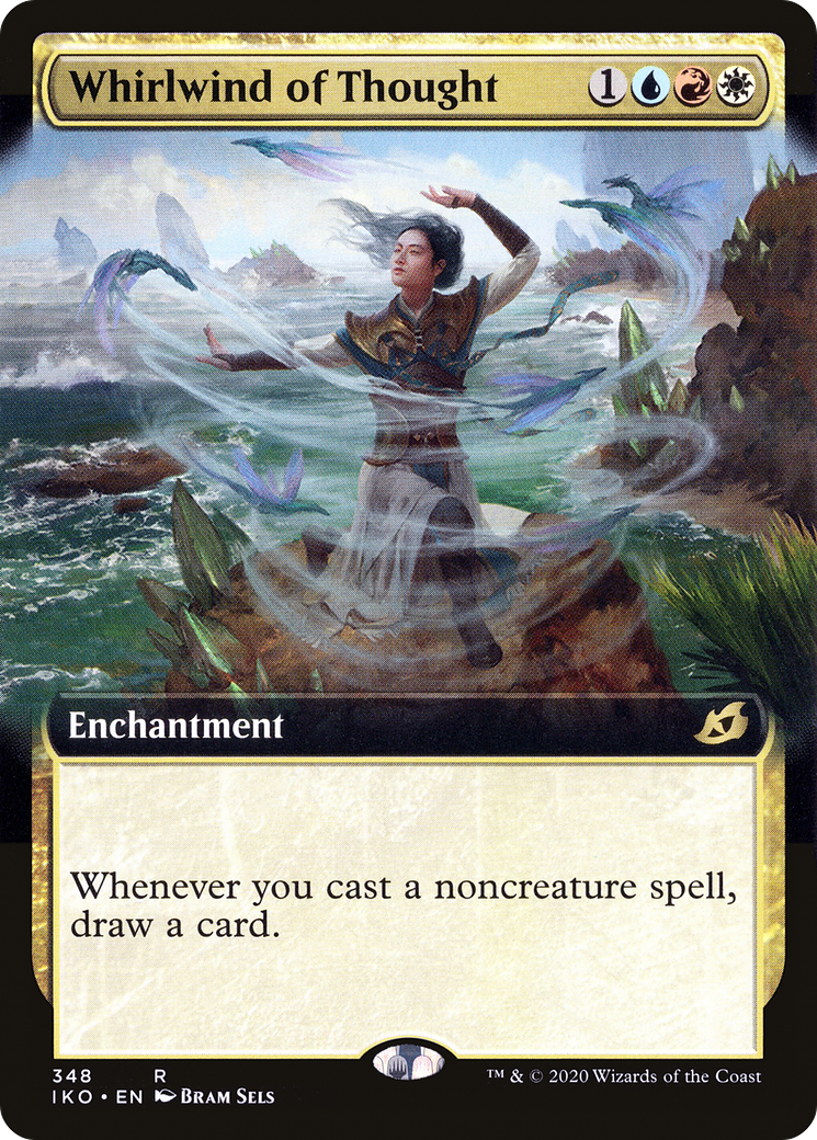Whirlwind of Thought (Extended Art) (348) [Ikoria: Lair of Behemoths] - Deck Out Gaming