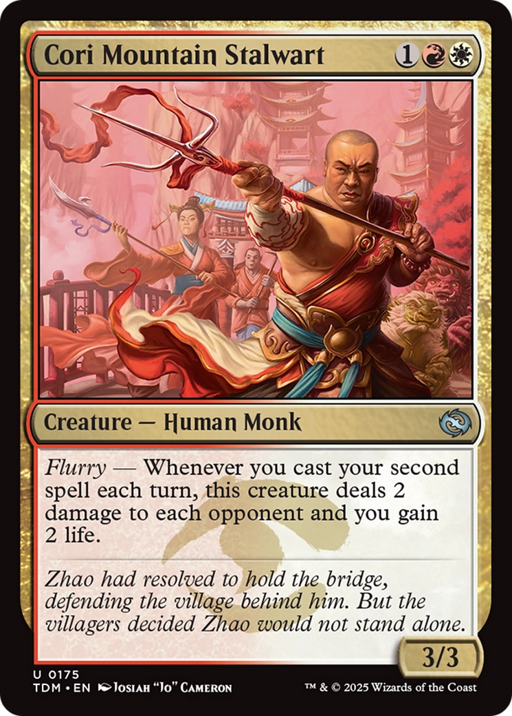 Cori Mountain Stalwart (175) [Tarkir: Dragonstorm] foil - Deck Out Gaming