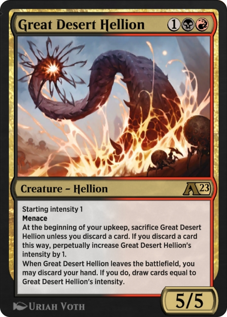 Great Desert Hellion (19) [Alchemy: The Brothers' War] - Deck Out Gaming