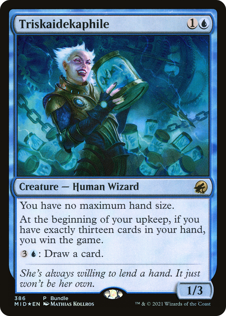 Triskaidekaphile (MID Bundle) (386) [Unique and Miscellaneous Promos] foil - Deck Out Gaming