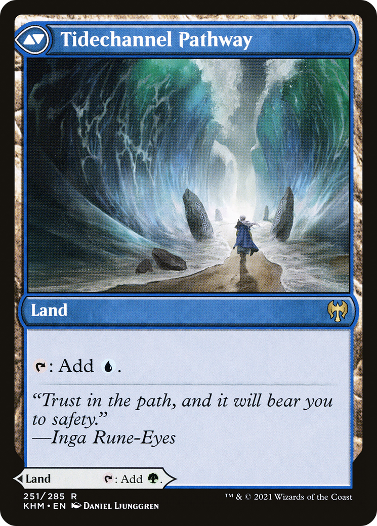 Barkchannel Pathway (251) [Kaldheim] foil - Deck Out Gaming