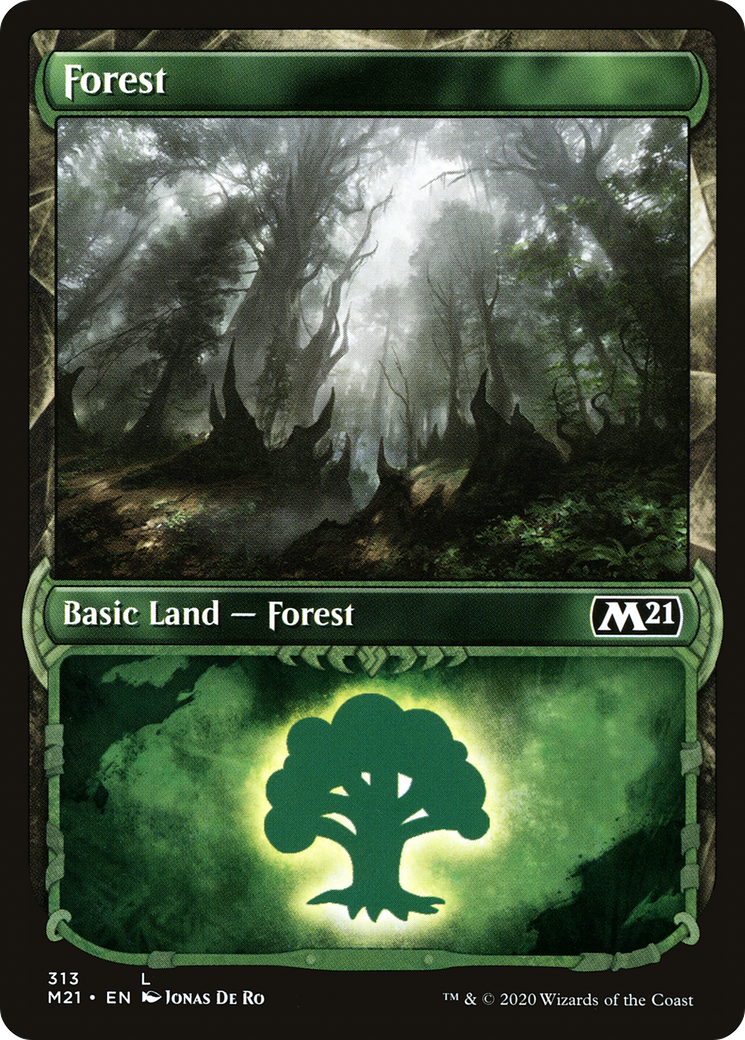 Forest (Showcase) (313) [Core Set 2021] - Deck Out Gaming