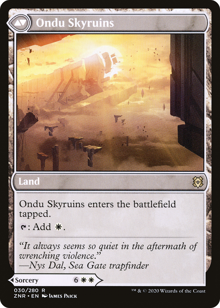 Ondu Inversion (30) [Zendikar Rising] foil - Deck Out Gaming