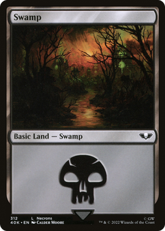 Swamp (312) (312) [Warhammer 40,000 Commander] - Deck Out Gaming