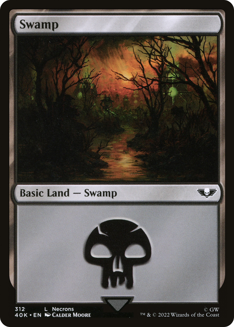 Swamp (312) (312) [Warhammer 40,000 Commander] - Deck Out Gaming