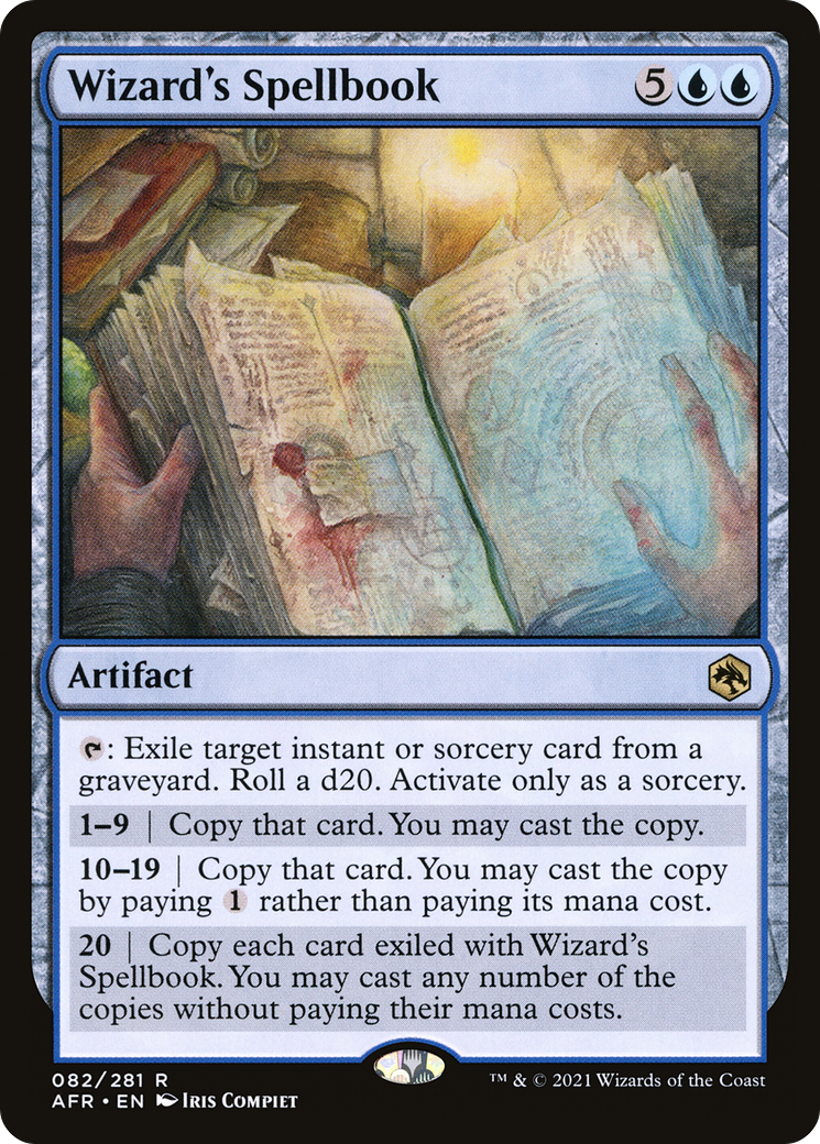 Wizard's Spellbook (82) [Adventures in the Forgotten Realms] - Deck Out Gaming