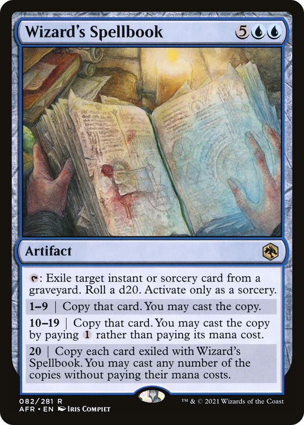 Wizard's Spellbook (82) [Adventures in the Forgotten Realms] - Deck Out Gaming