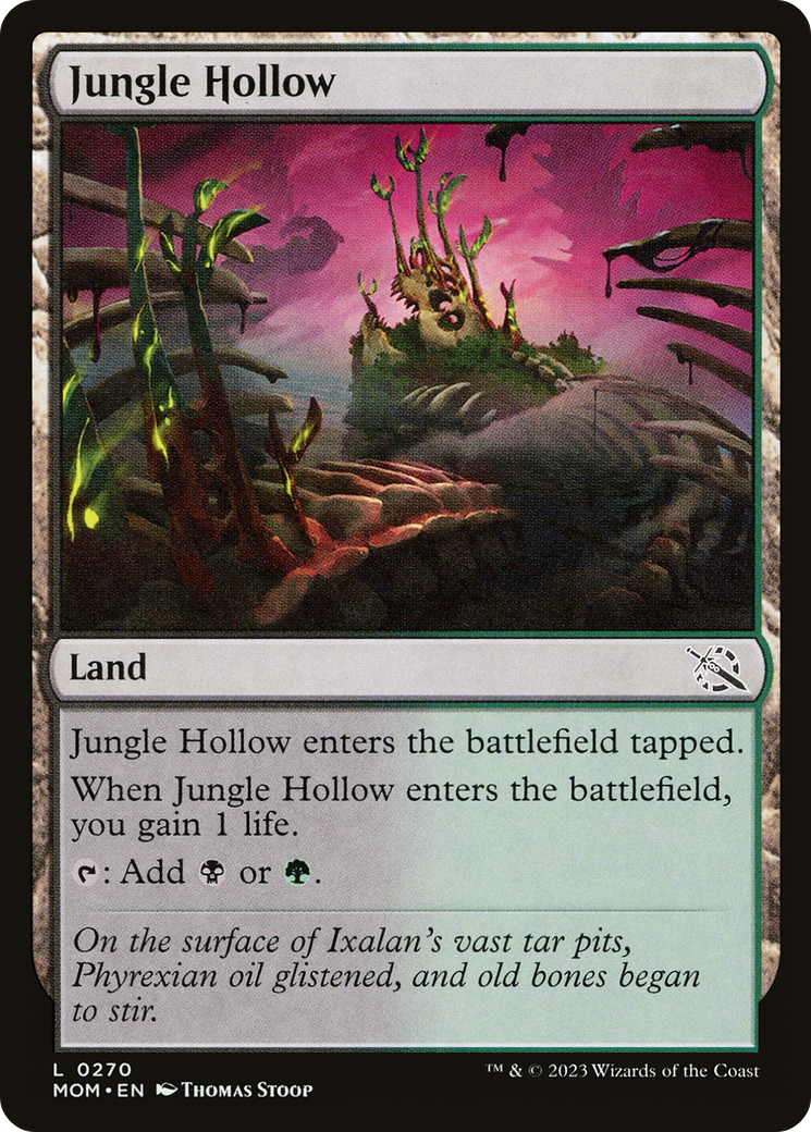 Jungle Hollow (270) [March of the Machine] foil - Deck Out Gaming