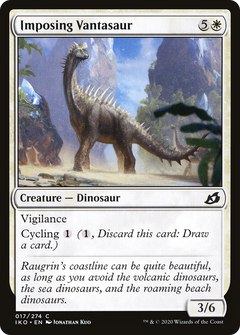 Imposing Vantasaur (17) [Ikoria: Lair of Behemoths] - Deck Out Gaming