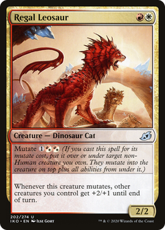 Regal Leosaur (202) [Ikoria: Lair of Behemoths] - Deck Out Gaming
