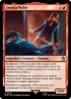 Donna Noble (82) [Doctor Who] foil - Deck Out Gaming