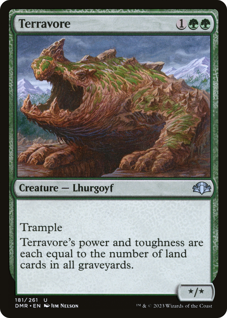 Terravore (181) [Dominaria Remastered] - Deck Out Gaming