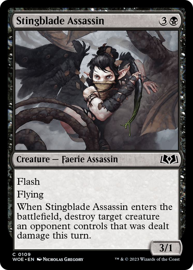 Stingblade Assassin (109) [Wilds of Eldraine] - Deck Out Gaming