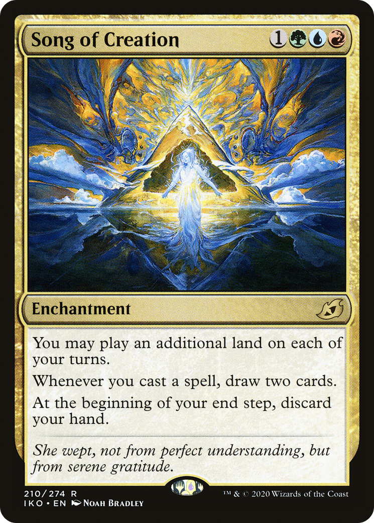 Song of Creation (210) [Ikoria: Lair of Behemoths] foil - Deck Out Gaming