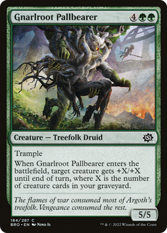 Gnarlroot Pallbearer (184) [The Brothers' War] - Deck Out Gaming