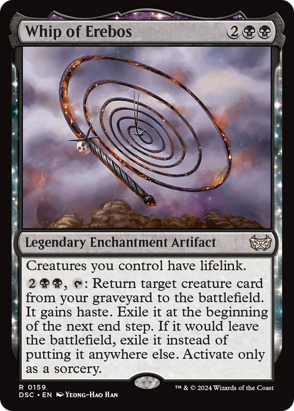 Whip of Erebos (159) [Duskmourn: House of Horror Commander] - Deck Out Gaming
