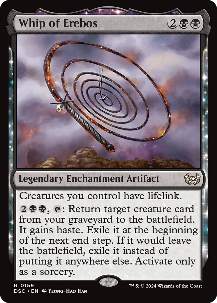 Whip of Erebos (159) [Duskmourn: House of Horror Commander] - Deck Out Gaming
