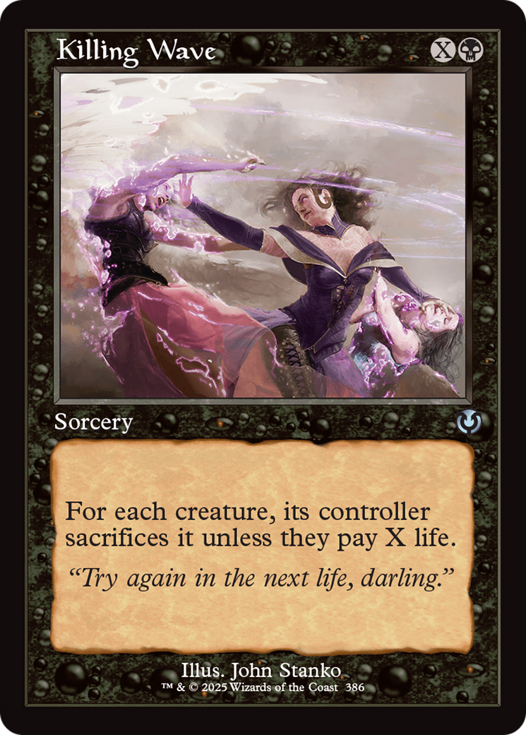 Killing Wave (Retro Frame) (386) [Innistrad Remastered] - Deck Out Gaming
