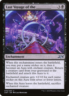 Last Voyage of the _______ (78) [Unfinity] foil - Deck Out Gaming