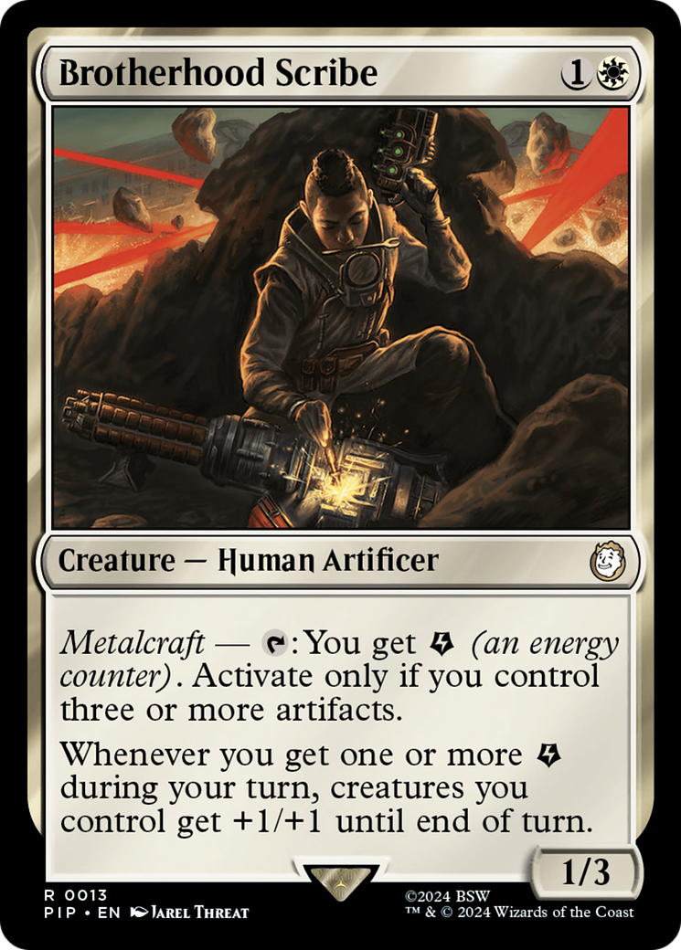 Brotherhood Scribe (13) [Fallout] - Deck Out Gaming