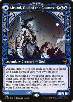 Alrund, God of the Cosmos (Showcase) (302) [Kaldheim] foil - Deck Out Gaming
