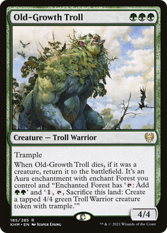 Old-Growth Troll (185) [Kaldheim] foil - Deck Out Gaming