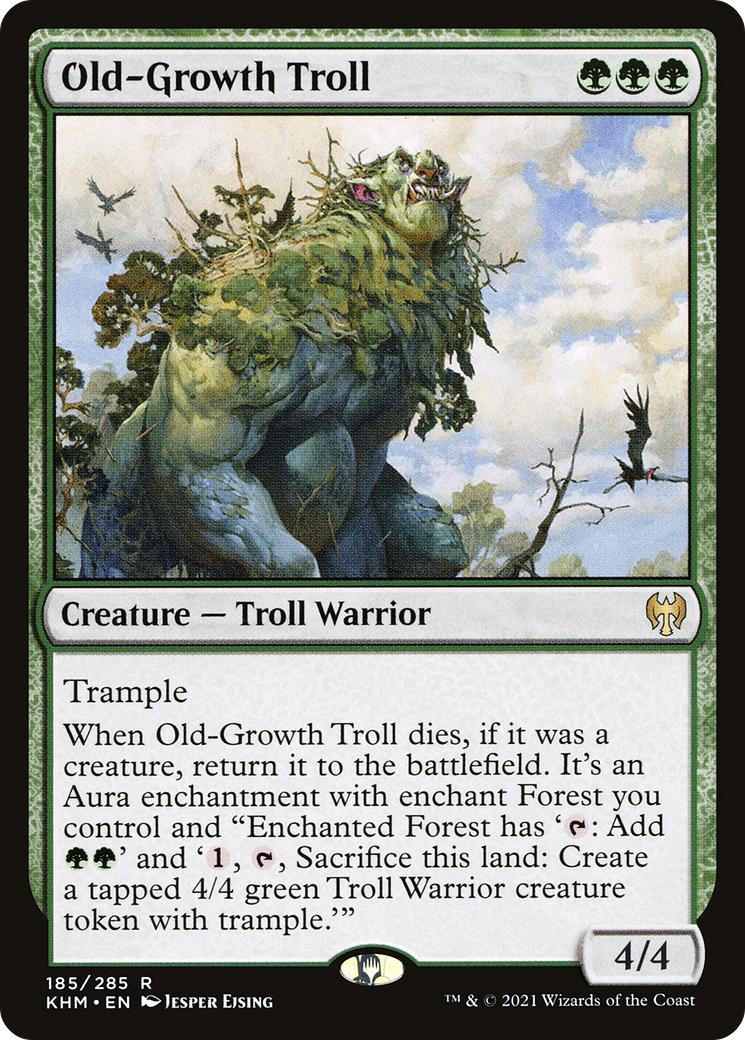 Old-Growth Troll (185) [Kaldheim] - Deck Out Gaming