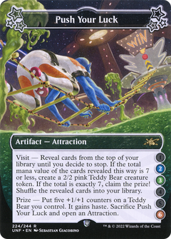 Push Your Luck (2-3-6) (224) [Unfinity] foil - Deck Out Gaming